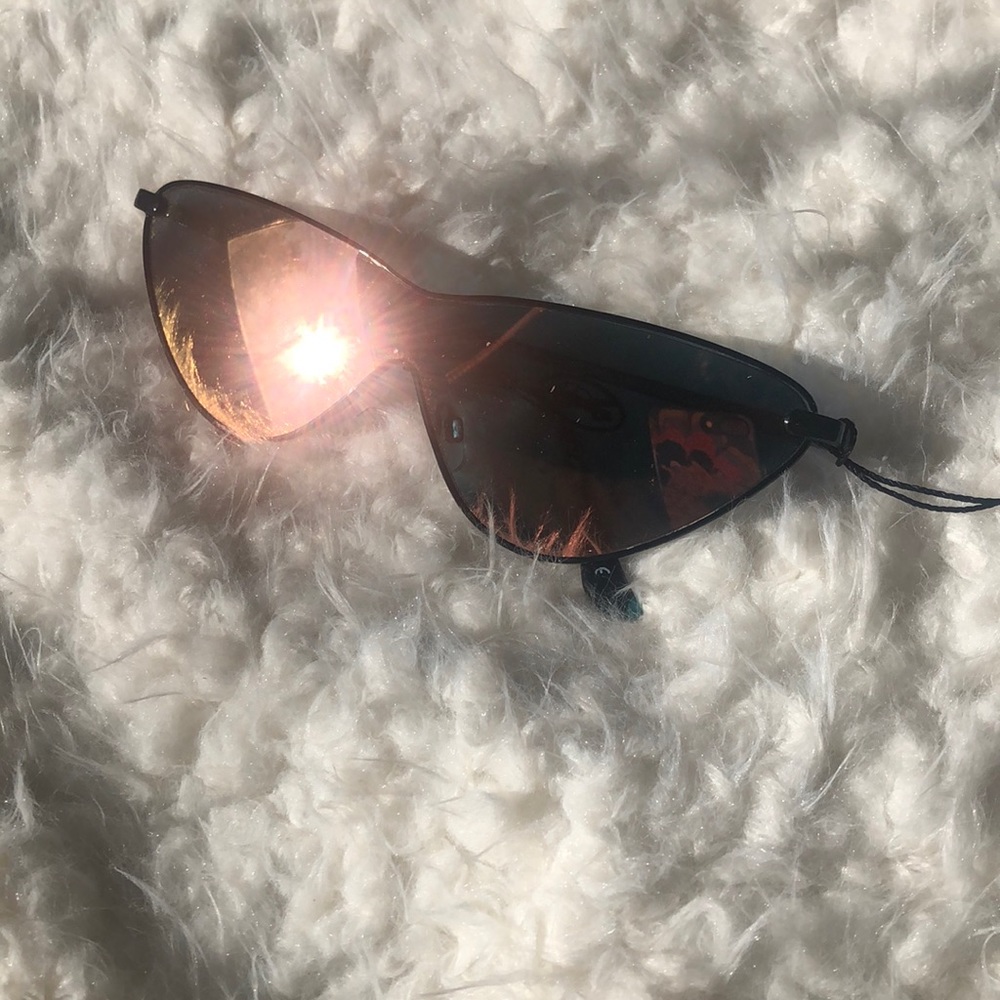 Asos Cateye Rose Gold Sunglasses